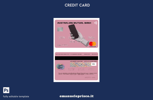 stile verificato Australia Modello mastercard Australian Mutual Bank